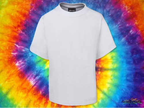 Bright Crafts white cotton adult t-shirt ready to dye