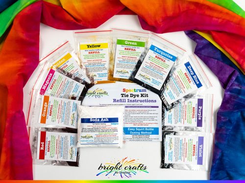 Bright Crafts Spectrum Tie Dye Kit Refill